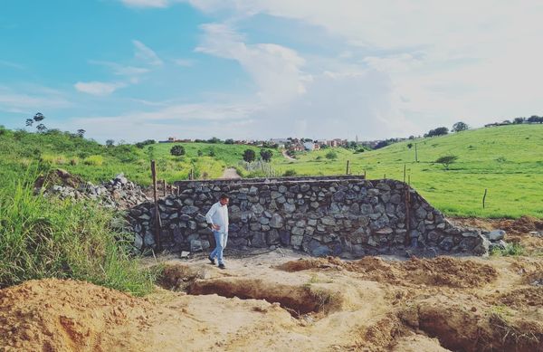 Construção de Bueiros Triplo Capiado.